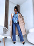Trench coat "KANEL NA3072" - CARAMEL